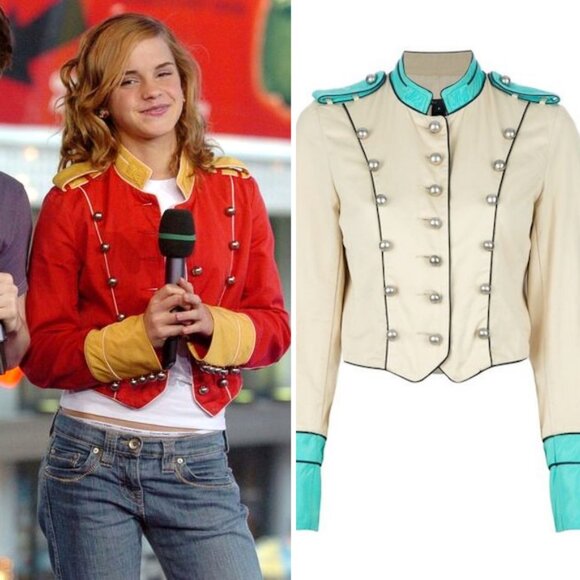 MARC JACOBS ペイズリー柄ジャケット VTG 90s Y2K Marc Jacobs Jacket Womens Sz 6 Blue Sport Coat